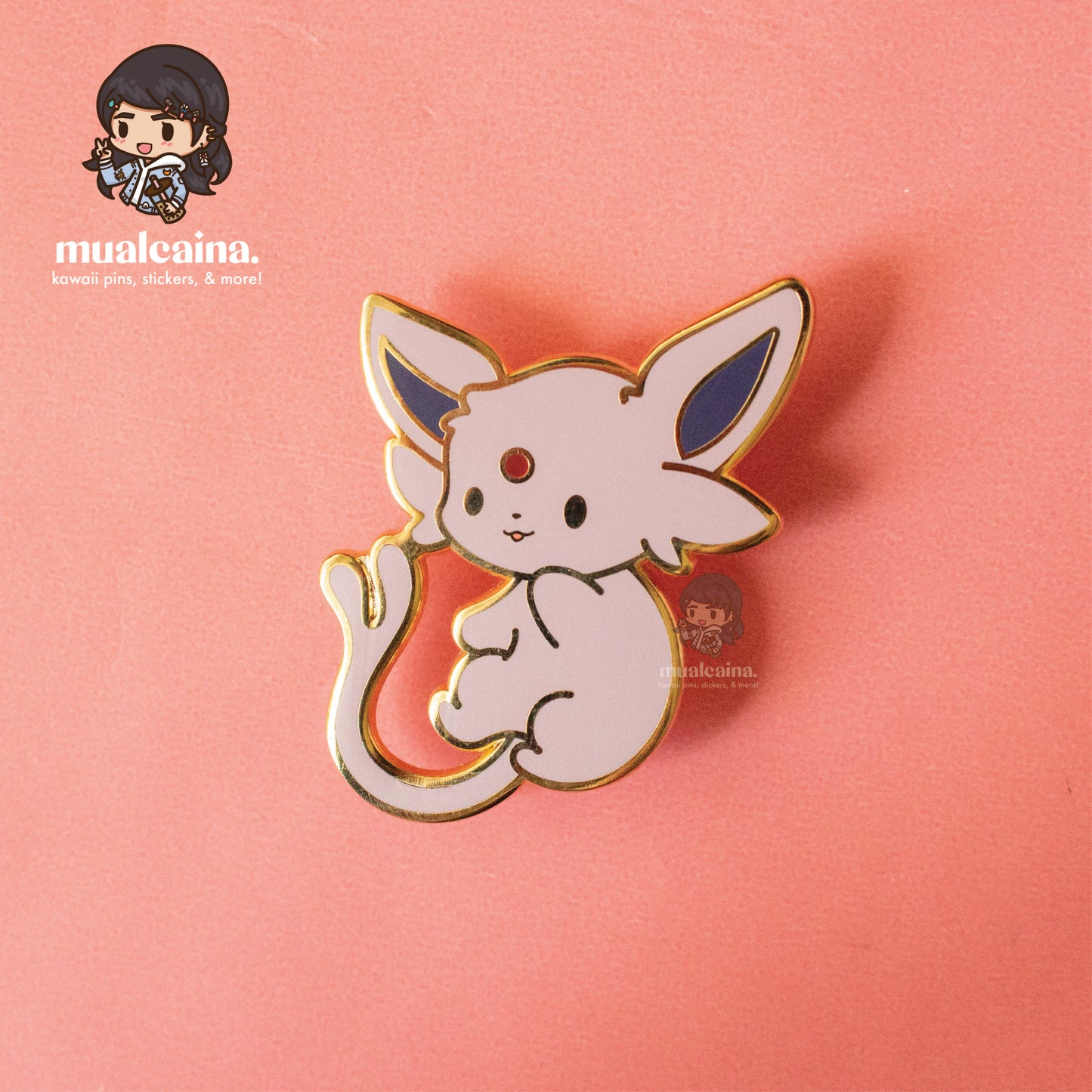 Chibi Fox Friends Enamel Pins