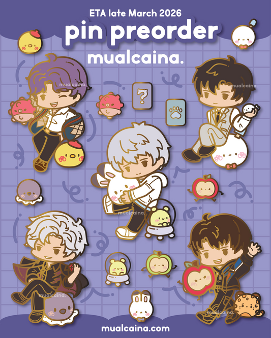 [PRE-ORDER] LADS Boys Enamel Pins (ETA late March / early April 2026)