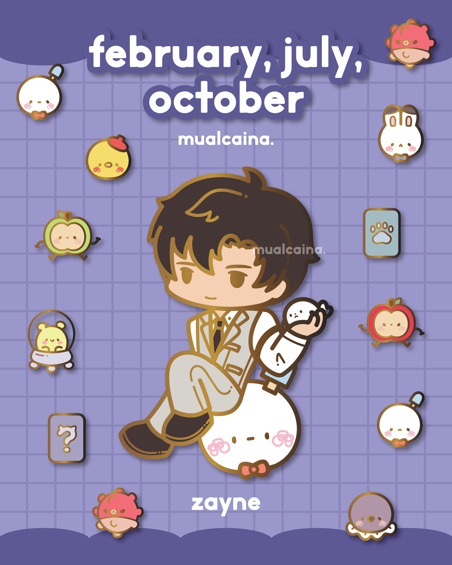 [PRE-ORDER] LADS Boys Enamel Pins (ETA late March / early April 2026)