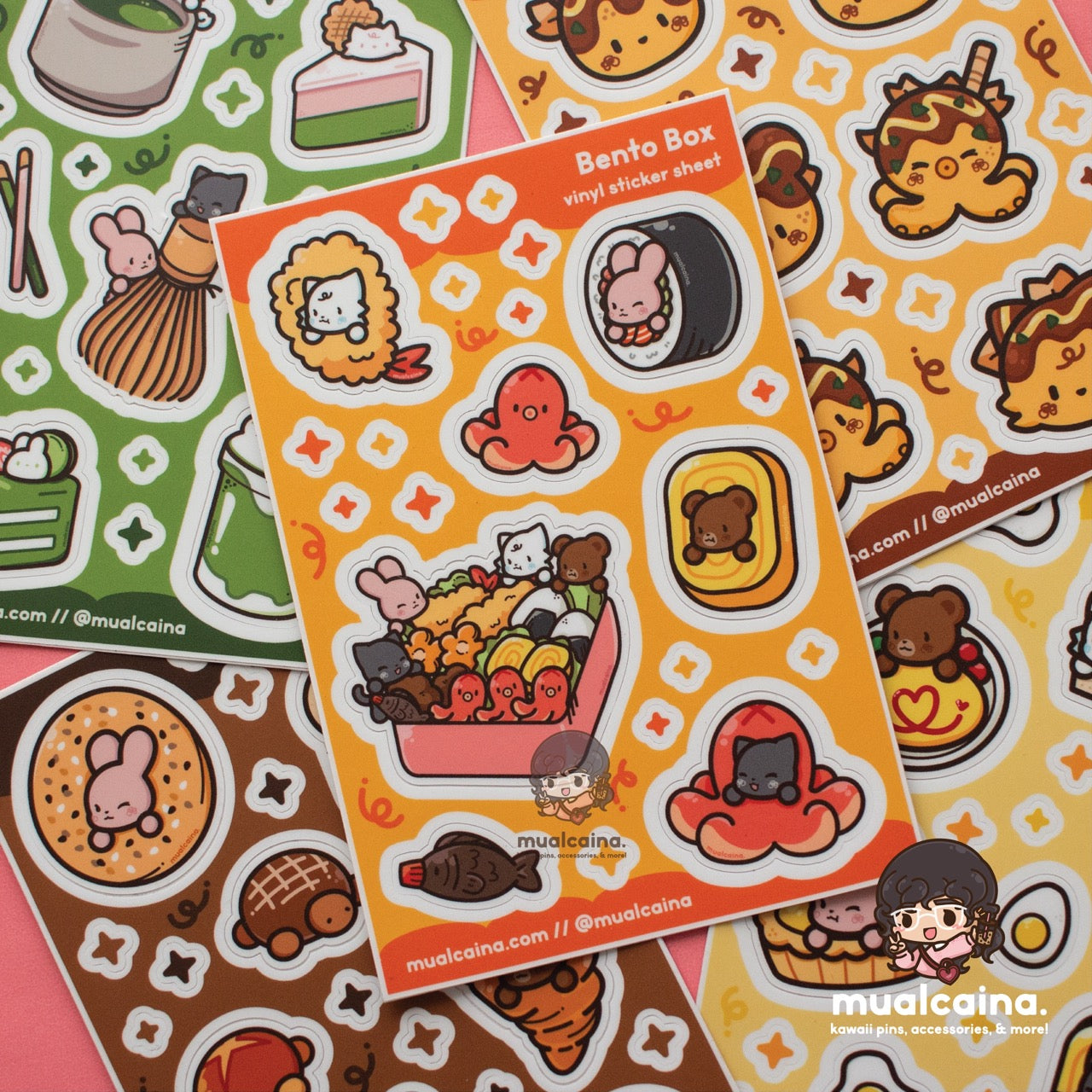 Bento Box [Vinyl Sticker Sheet]