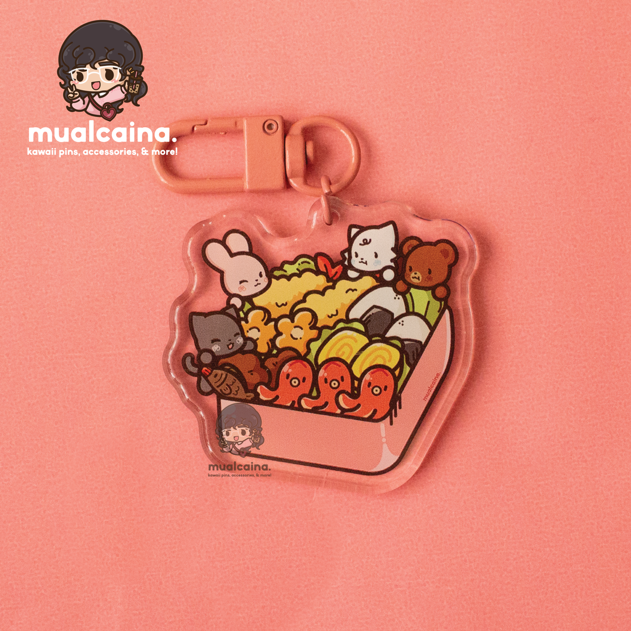 Bento Box Cuties [Acrylic Keychain]