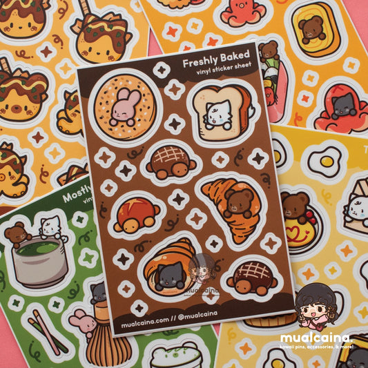 Freshly Baked Bread [Vinyl Sticker Sheet]