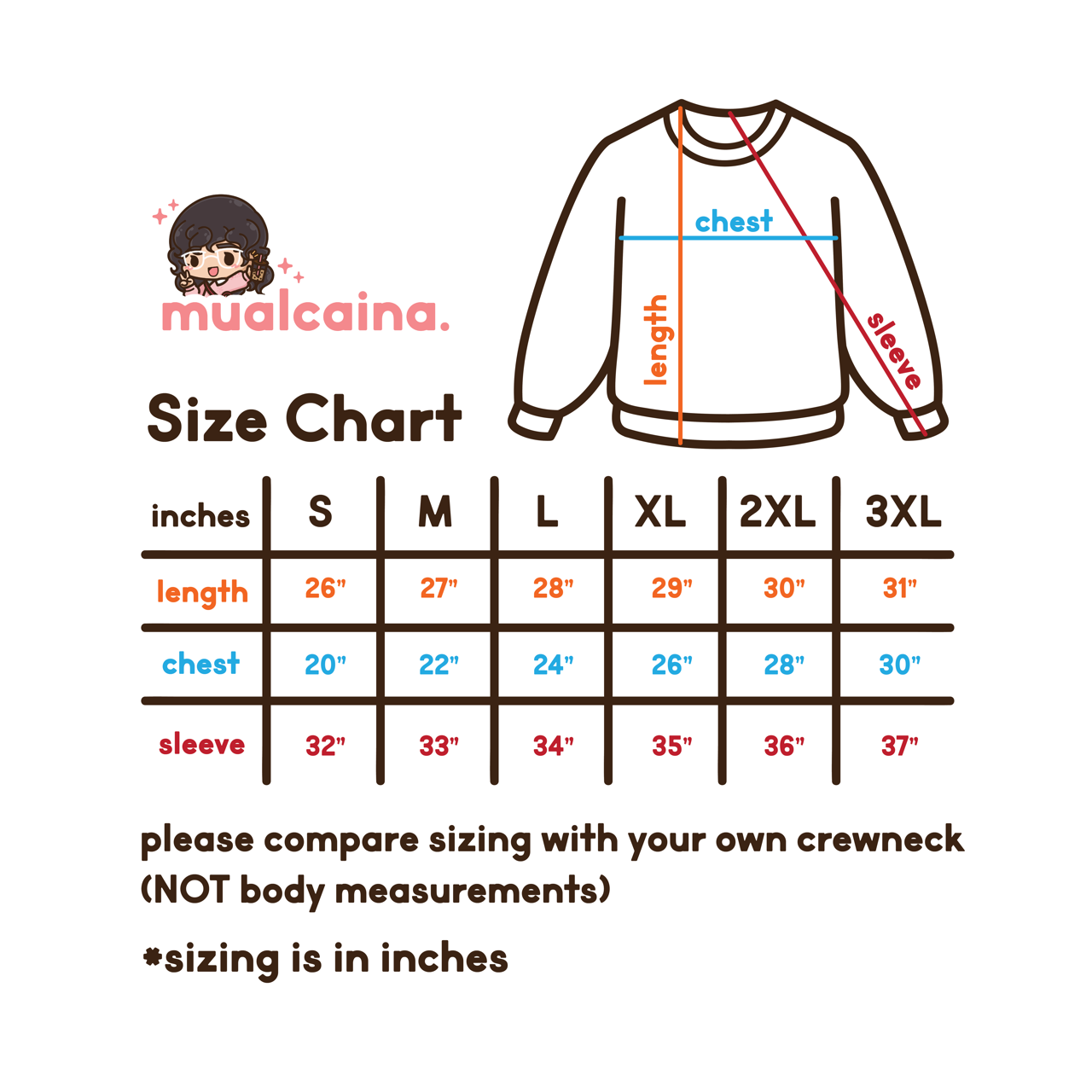 [PRE-ORDER] Embroidered Crewneck - Love Letter [SHIPS JANUARY/FEBRUARY 2026]