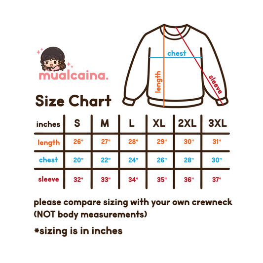 [PRE-ORDER] Embroidered Crewneck - Love Letter [SHIPS JANUARY/FEBRUARY 2026]