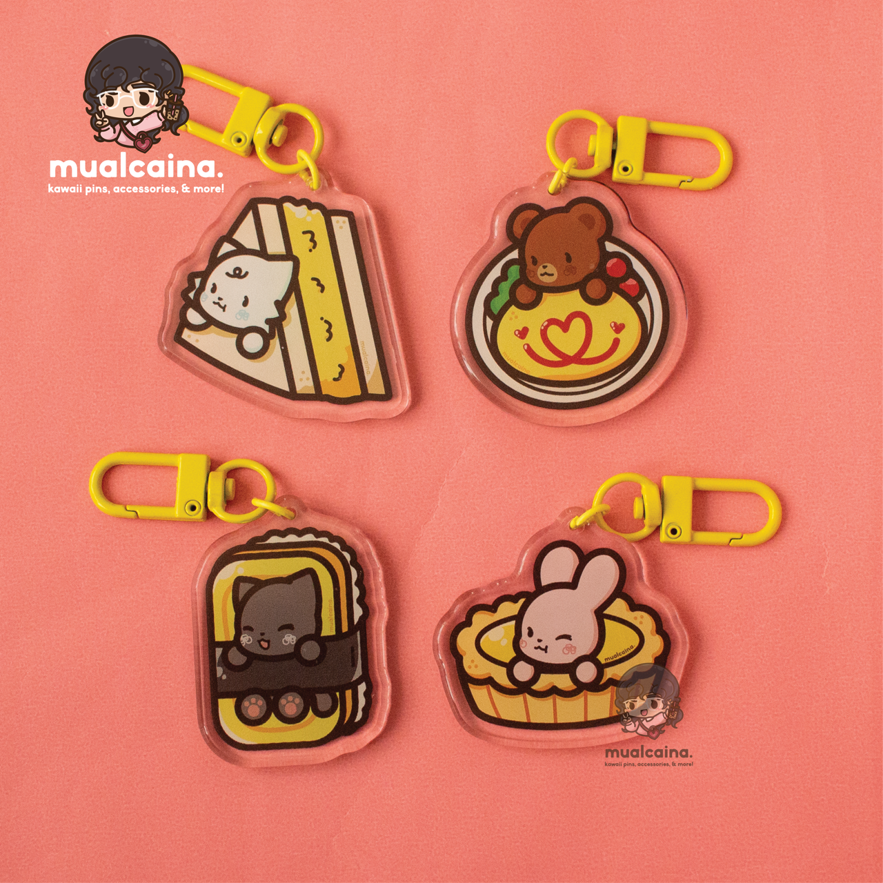 Egg Cuties [Acrylic Keychain]