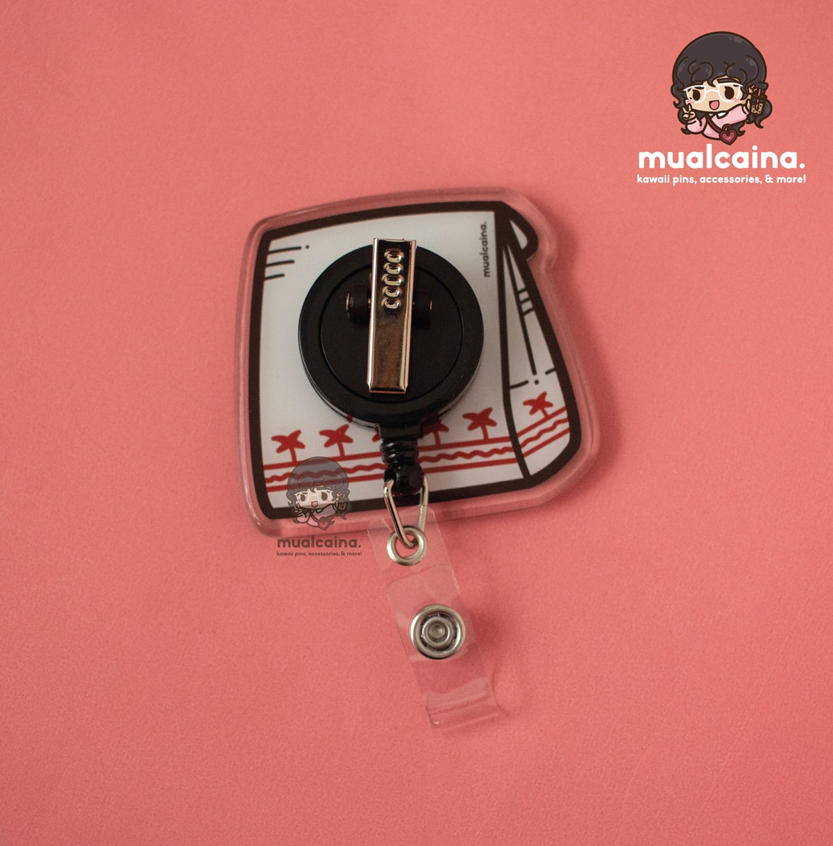 Fast Food Shaker Badge Reel