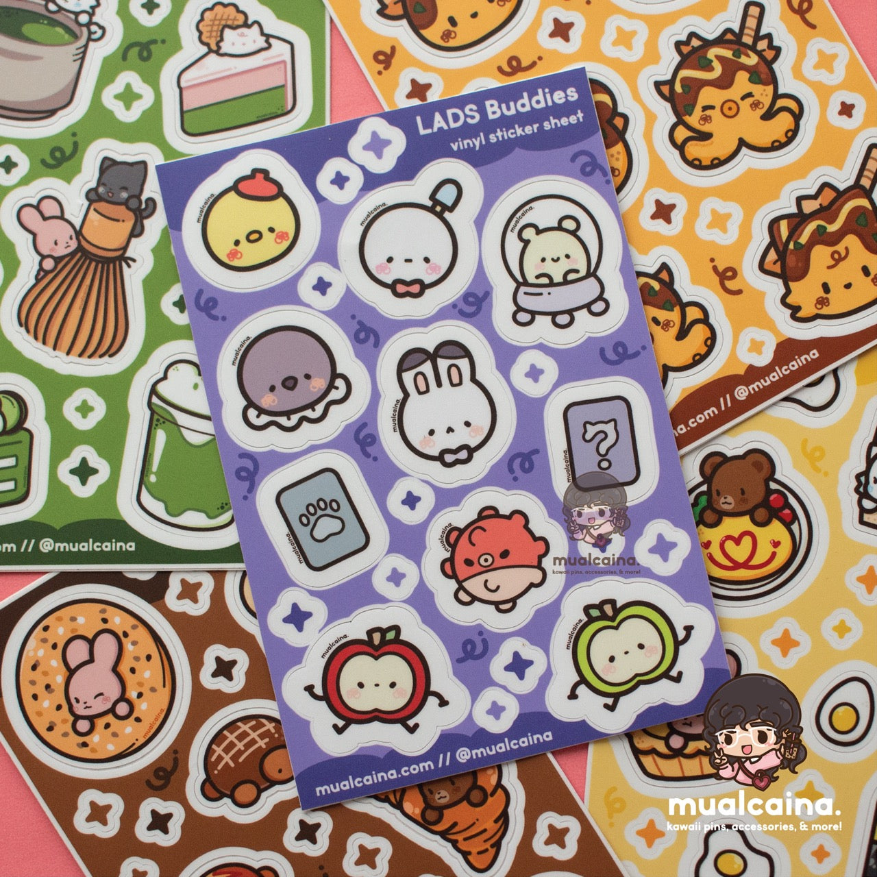 Space Boys [Vinyl Sticker Sheet]