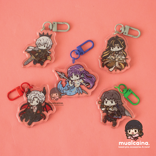 Space Boys (Myths) Acrylic Keychain