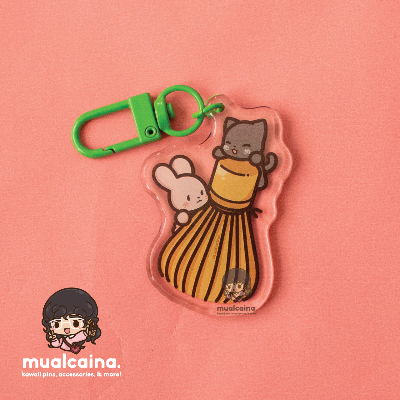Matching Matcha Set [Acrylic Keychain]