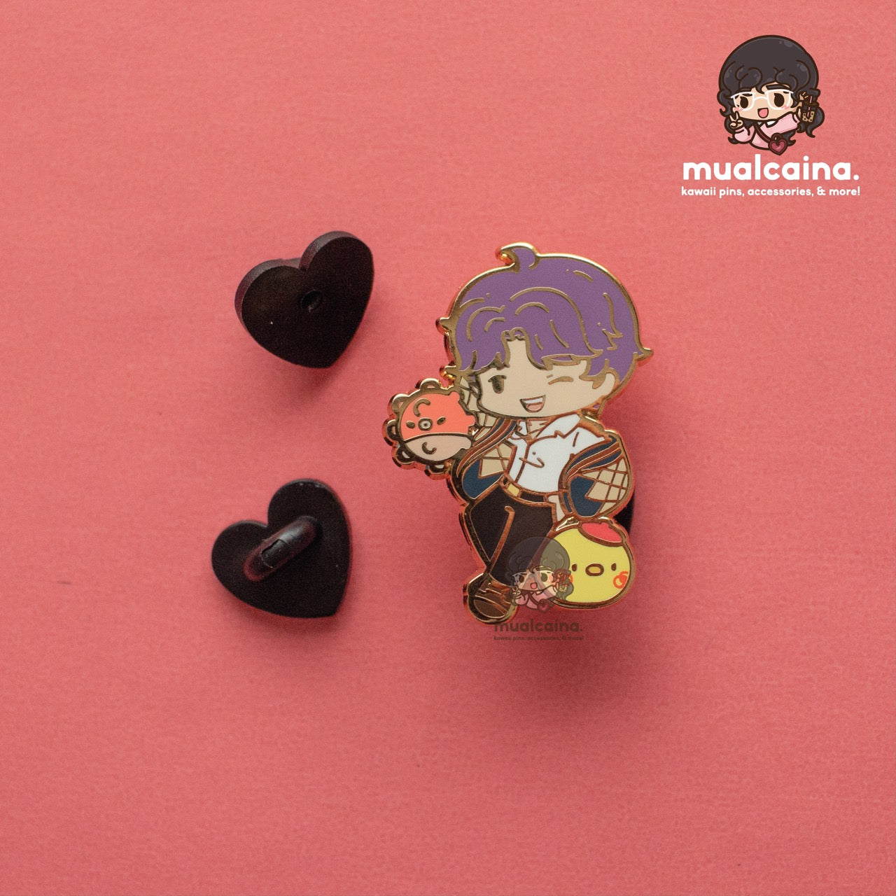Space Boys Enamel Pins