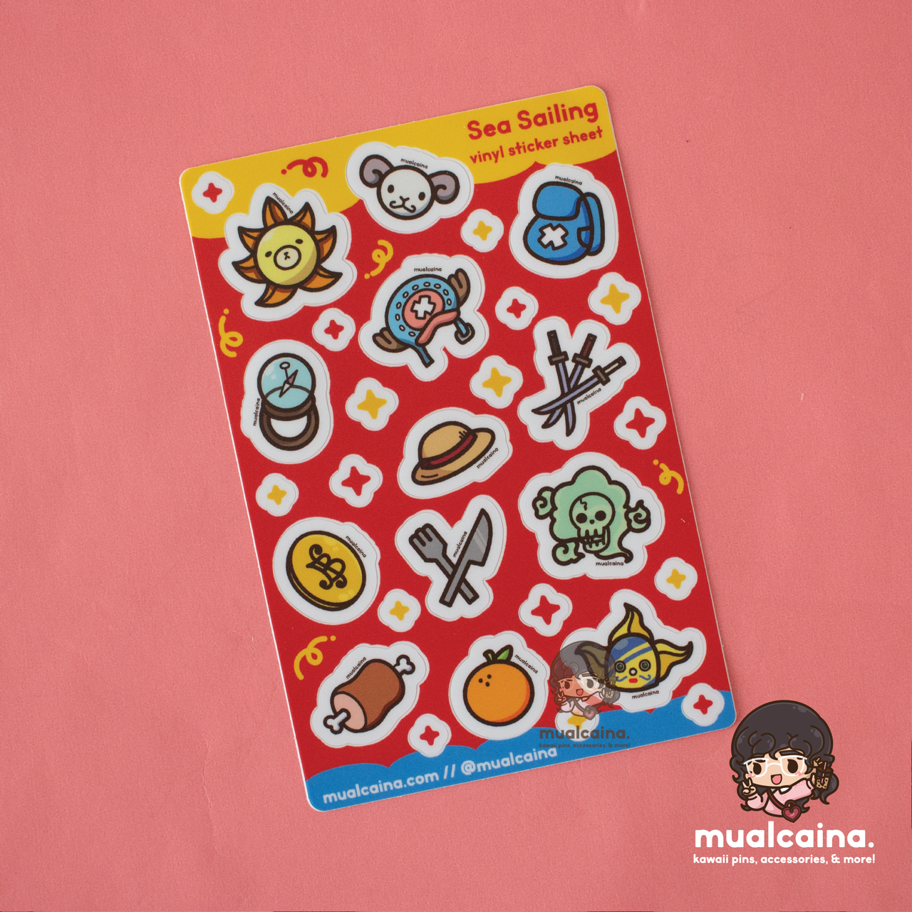 Sea Sailing [Vinyl Sticker Sheet]