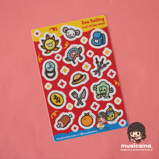 Sea Sailing [Vinyl Sticker Sheet]