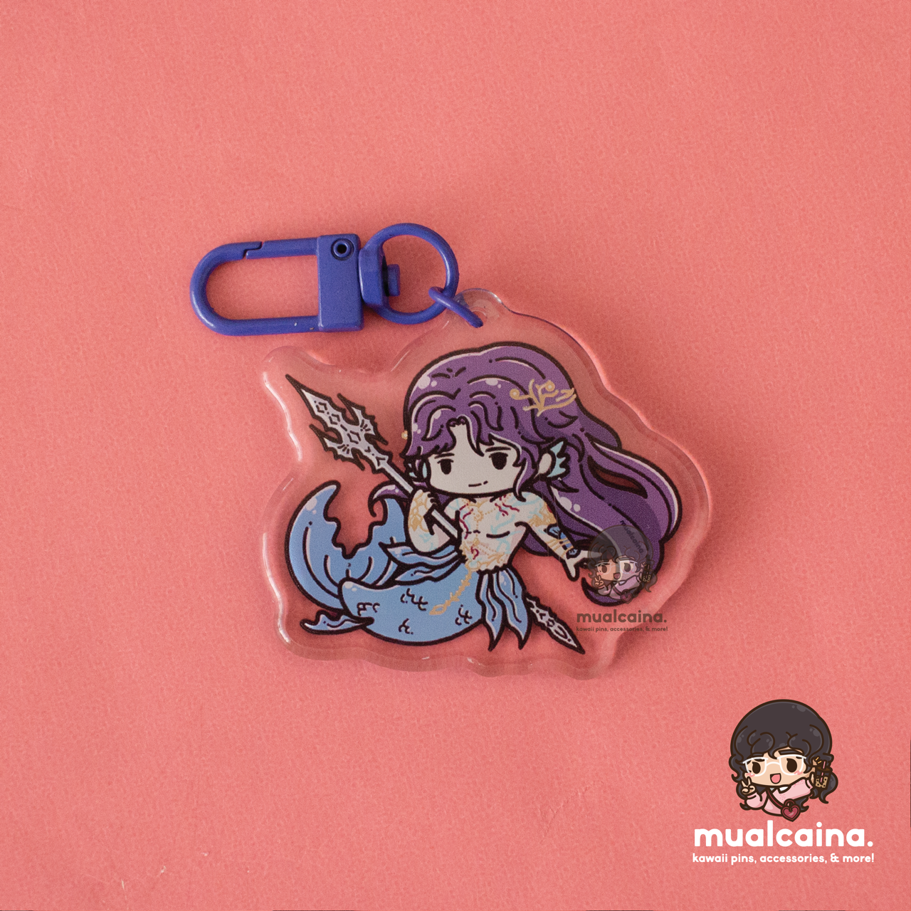 Space Boys (Myths) Acrylic Keychain
