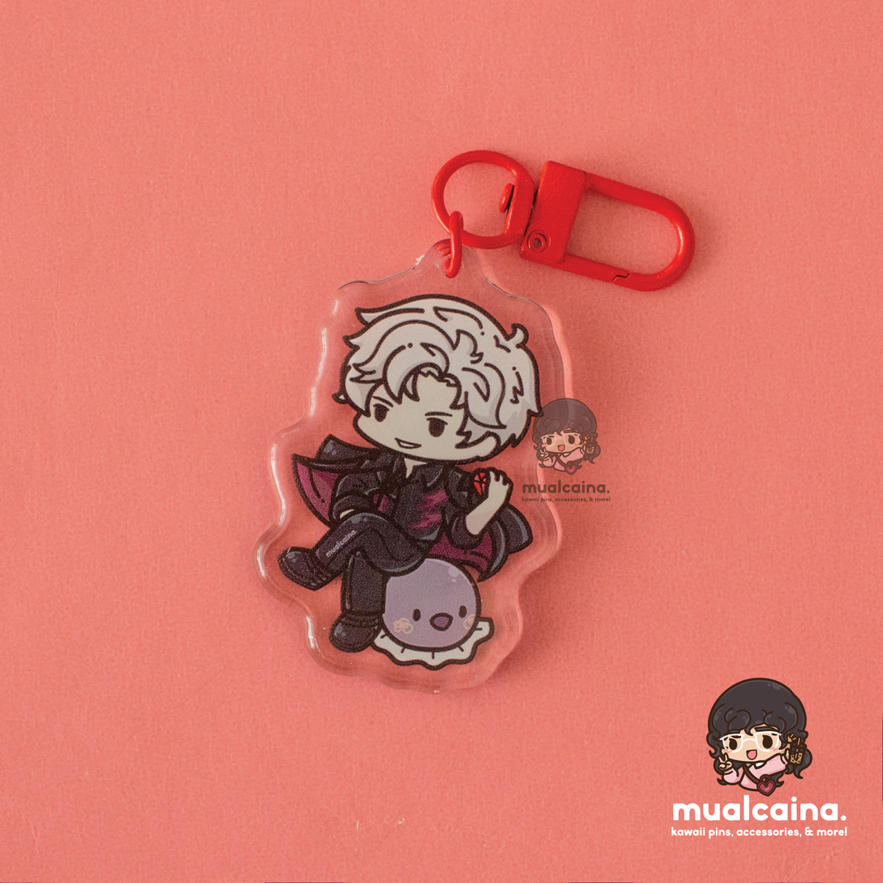 Space Boys Acrylic Keychain