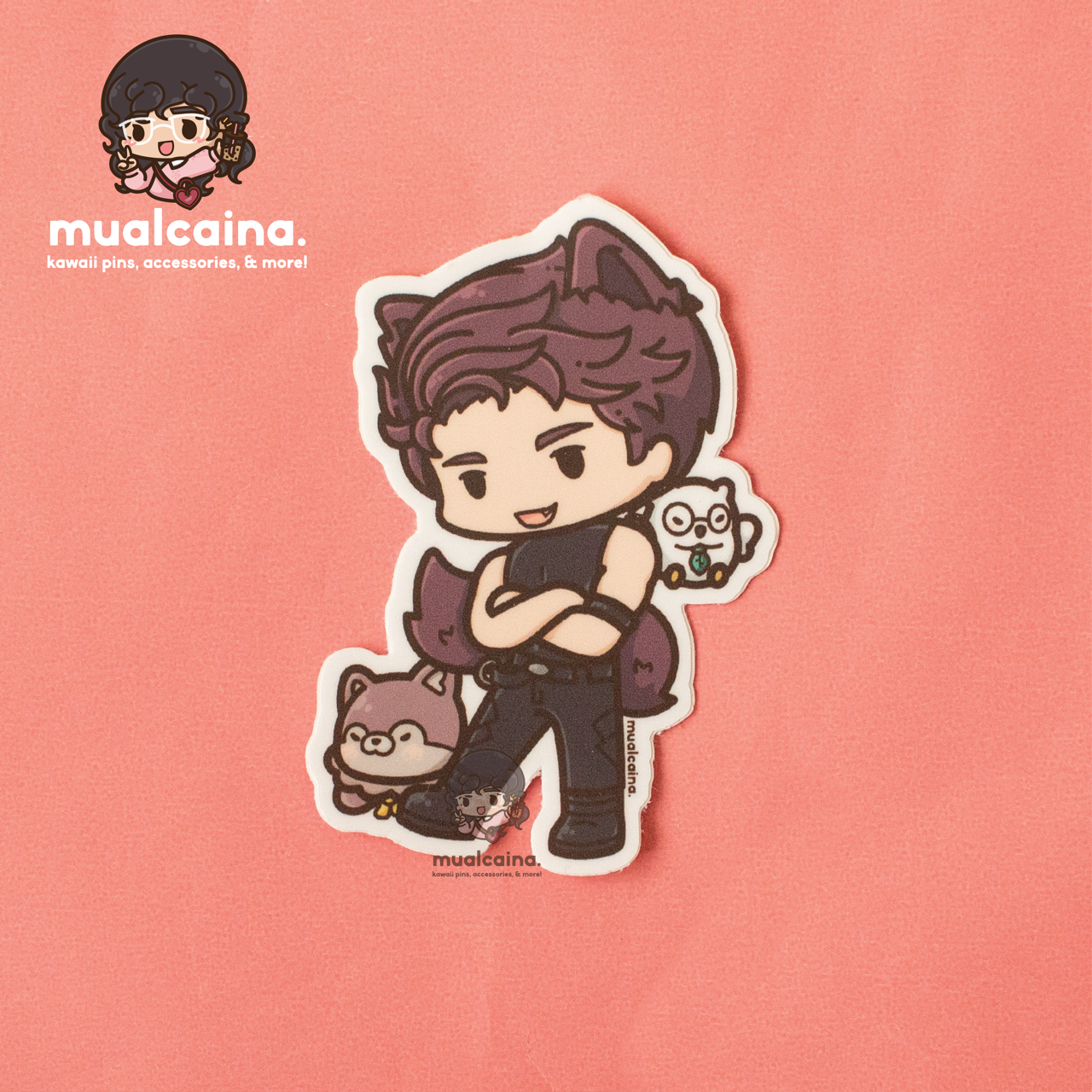 Wolf Boy [Vinyl Sticker]
