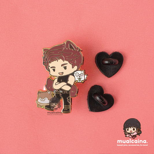 Wolf Boy Enamel Pin