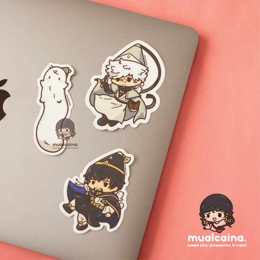 Witch Chibis [Vinyl Sticker]