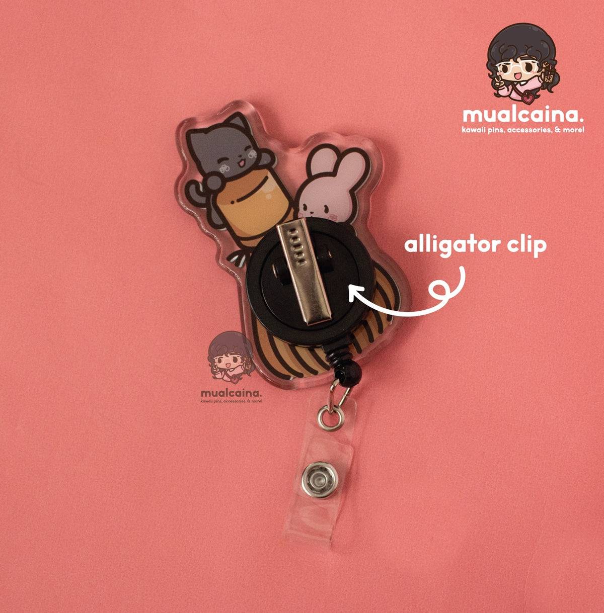 Fast Food Shaker Badge Reel