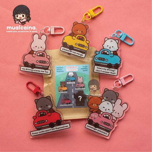 Car Acrylic Keychain Mystery Bag