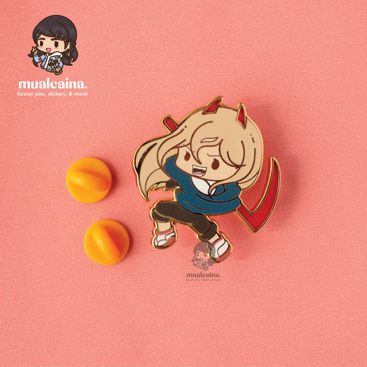 Anime Chibi Devil Enamel Pins