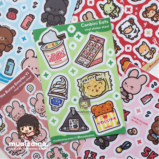 Conbini Eats [Vinyl Sticker Sheet]