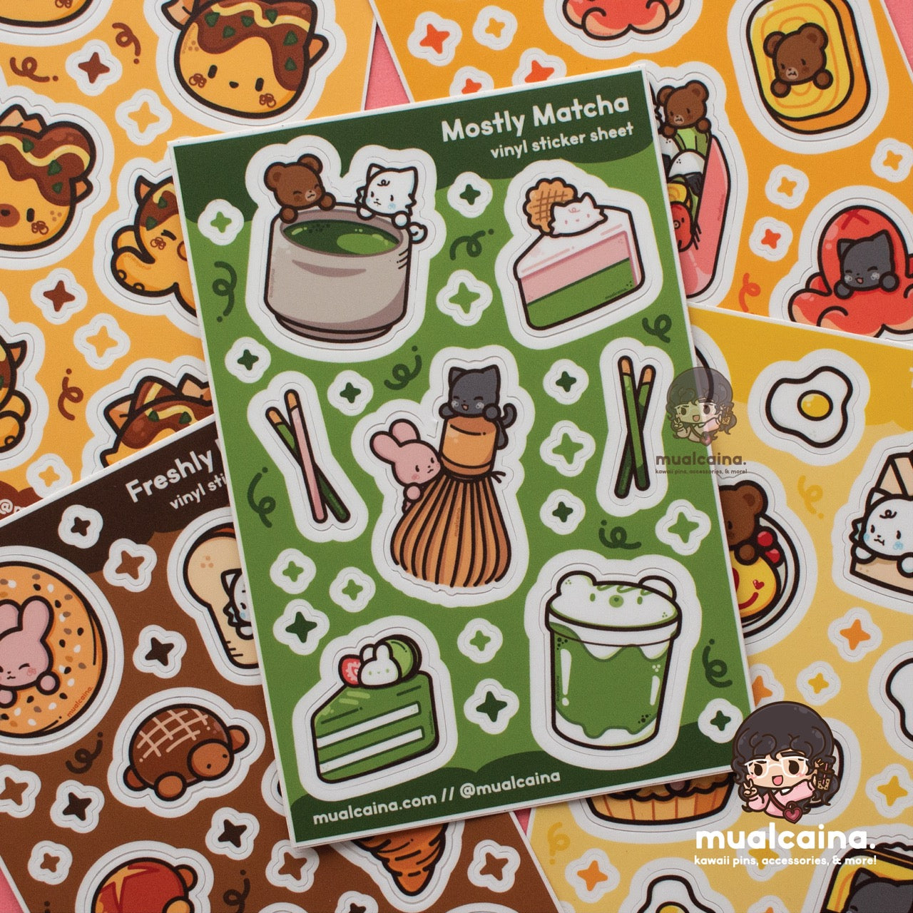 Mostly Matcha [Vinyl Sticker Sheet]