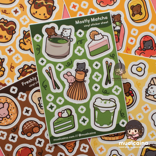 Mostly Matcha [Vinyl Sticker Sheet]