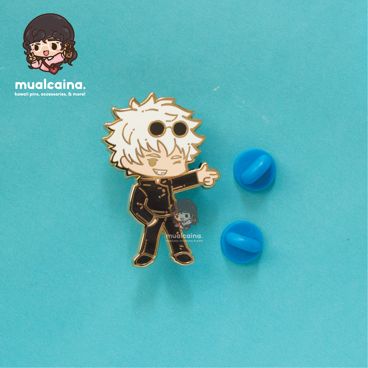 Anime Chibi Sorcerer Enamel Pins V3