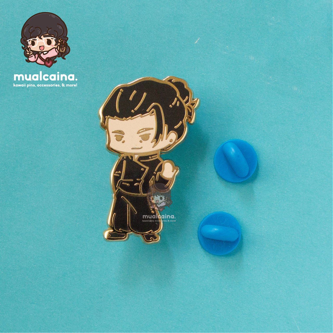 Anime Chibi Sorcerer Enamel Pins V3