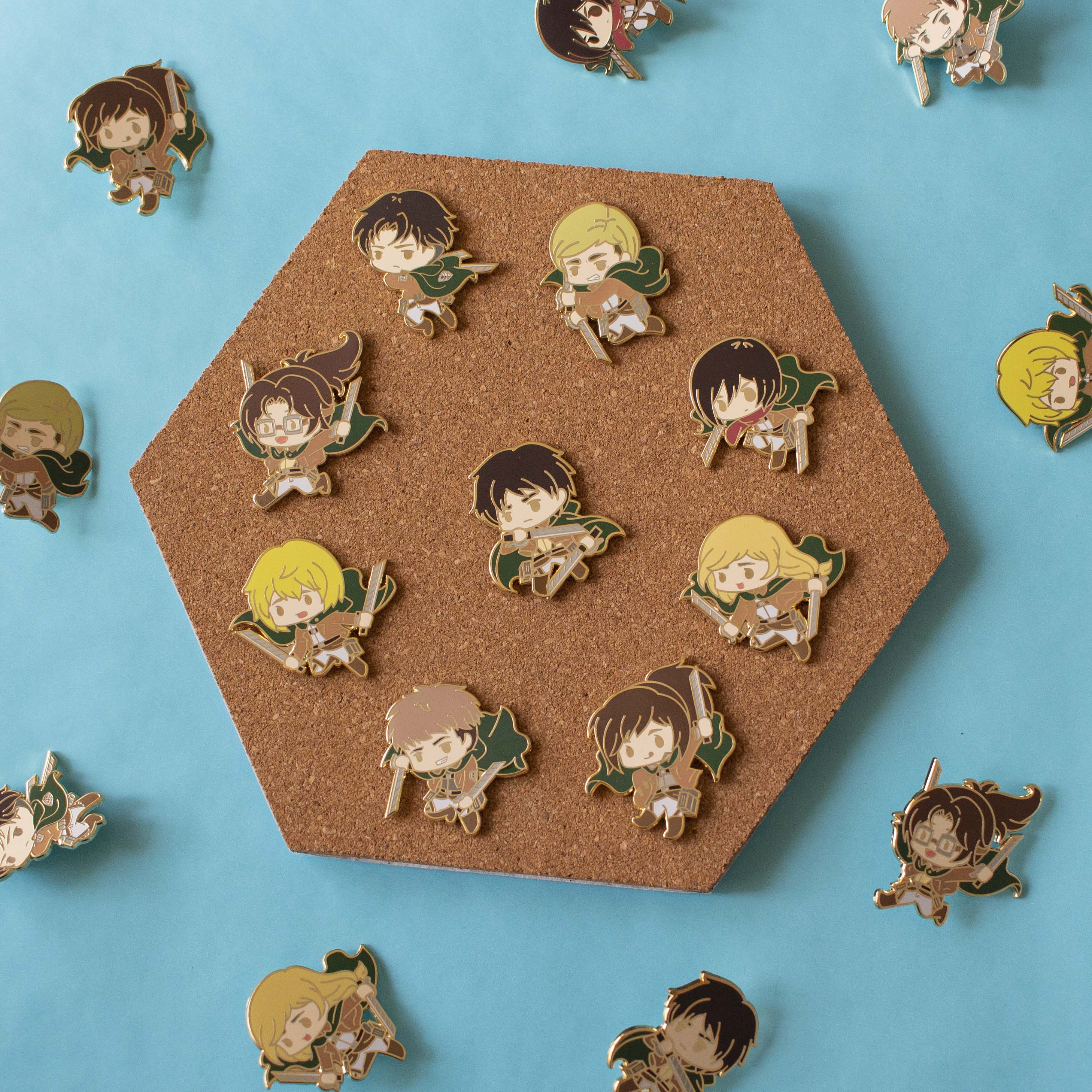 Chibi Enamel Pin Examples Enamel Pins – Mualcaina