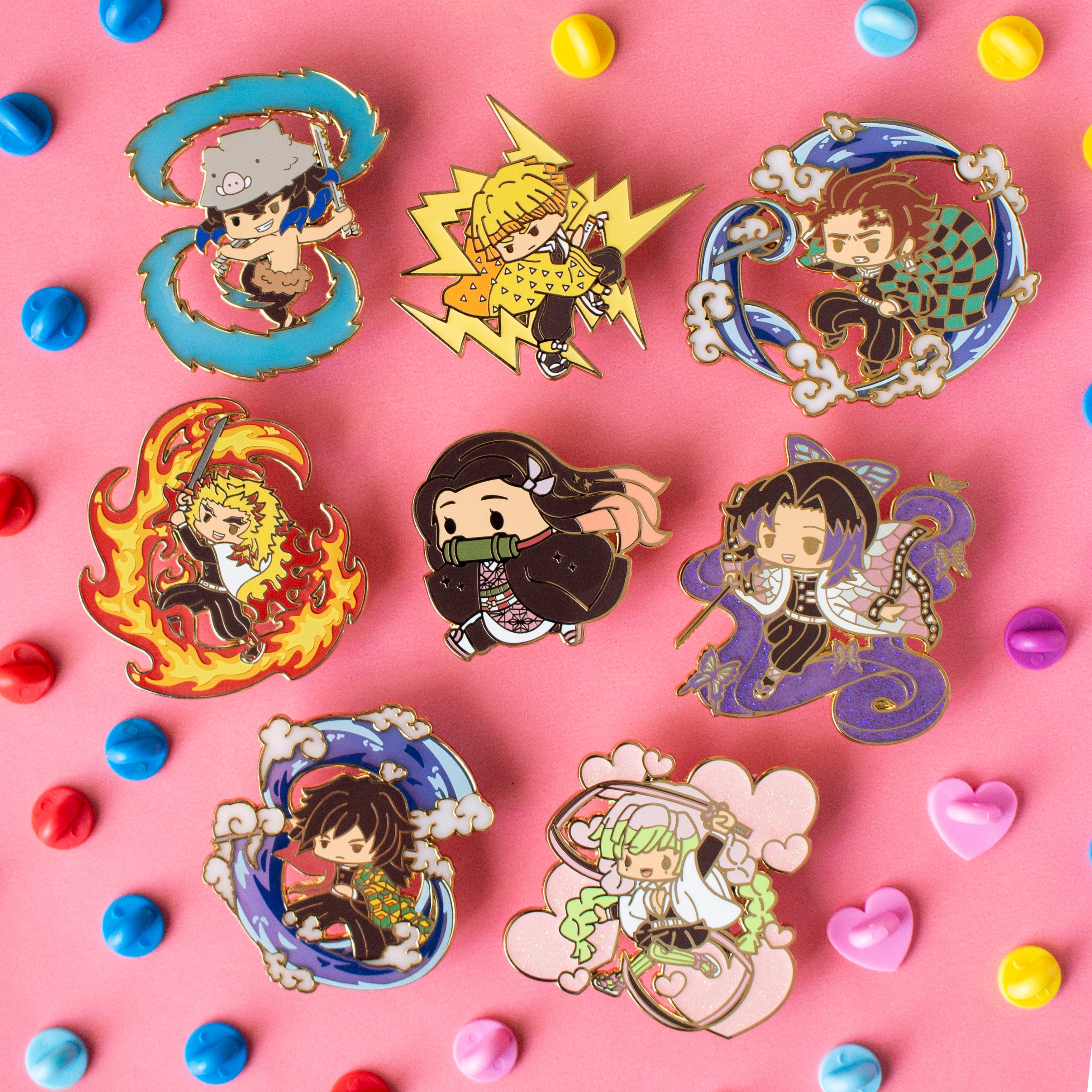 Anime enamel purchases pins for someone