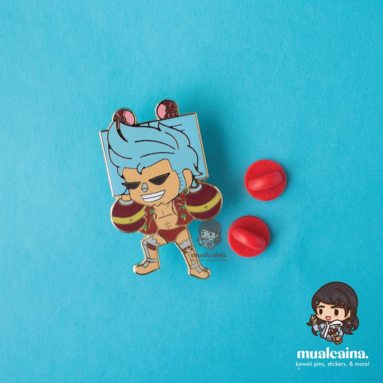 [B-GRADE SALE, Flawed] Anime Chibi Pirates Enamel Pins [FINAL SALE]