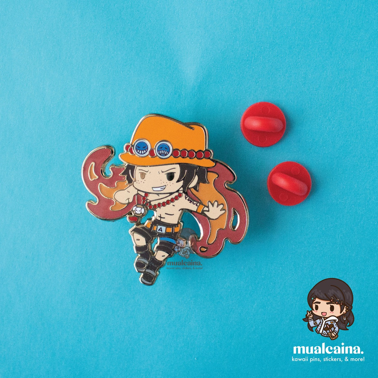 [B-GRADE SALE, Flawed] Anime Chibi Pirates Enamel Pins [FINAL SALE]