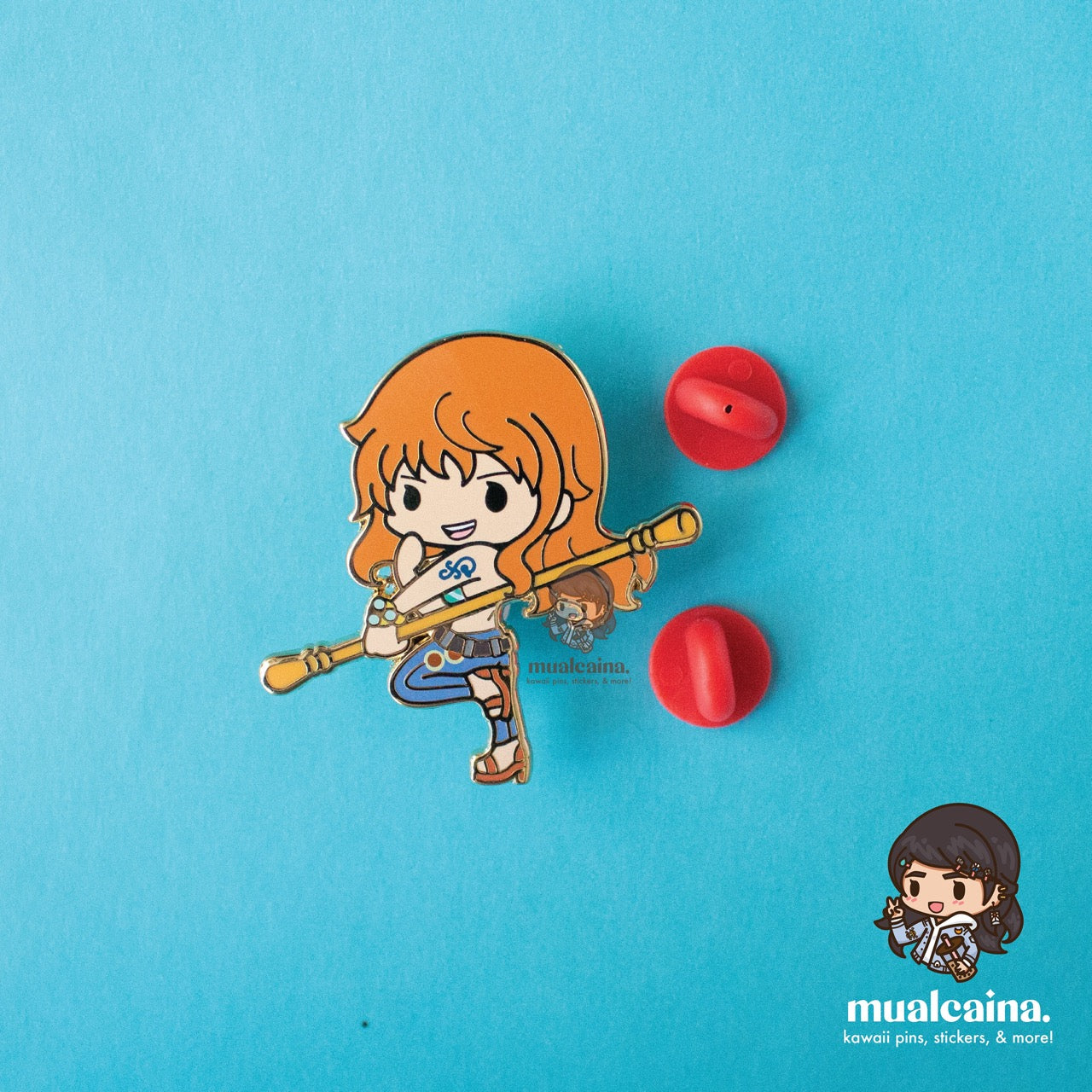 [B-GRADE SALE, Flawed] Anime Chibi Pirates Enamel Pins [FINAL SALE]