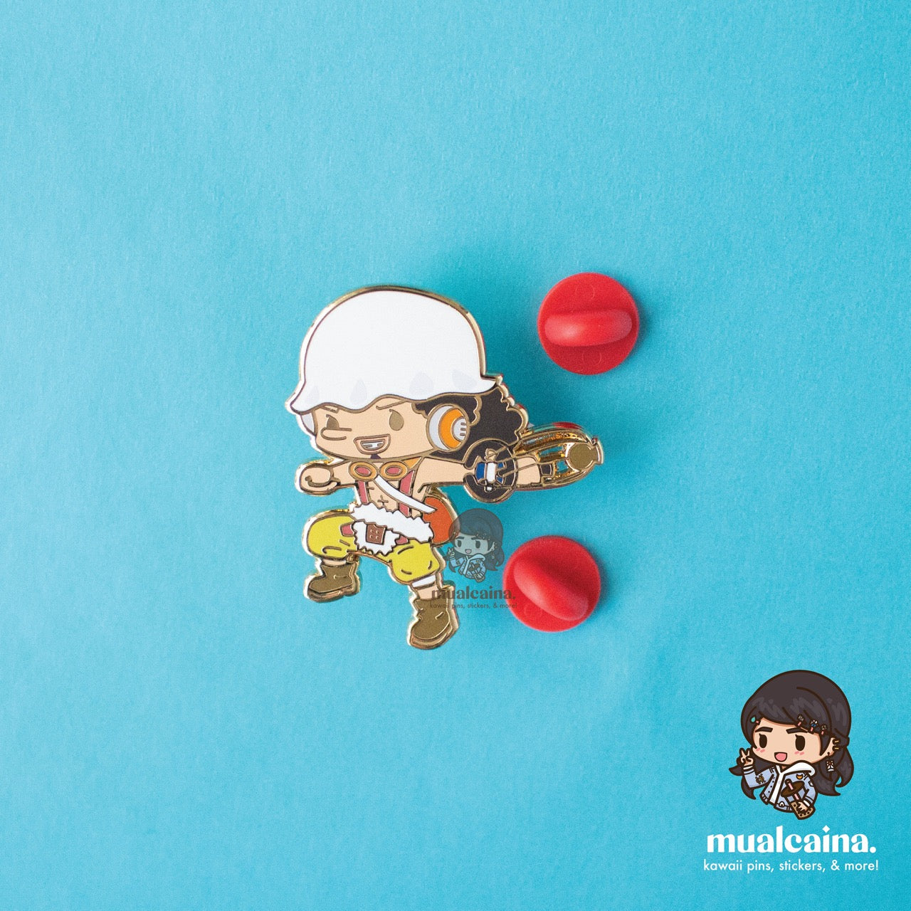 [B-GRADE SALE, Flawed] Anime Chibi Pirates Enamel Pins [FINAL SALE]