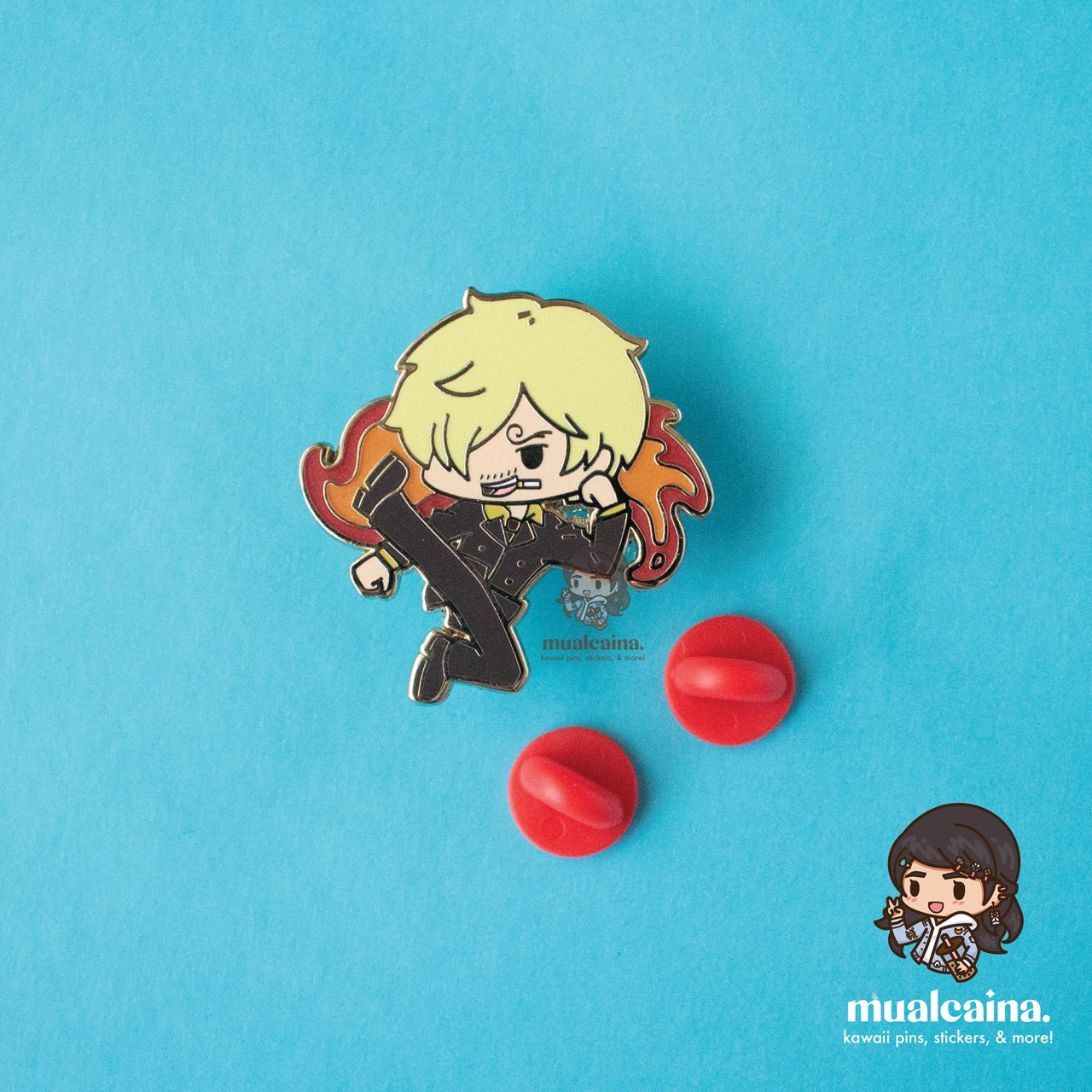 [B-GRADE SALE, Flawed] Anime Chibi Pirates Enamel Pins [FINAL SALE]