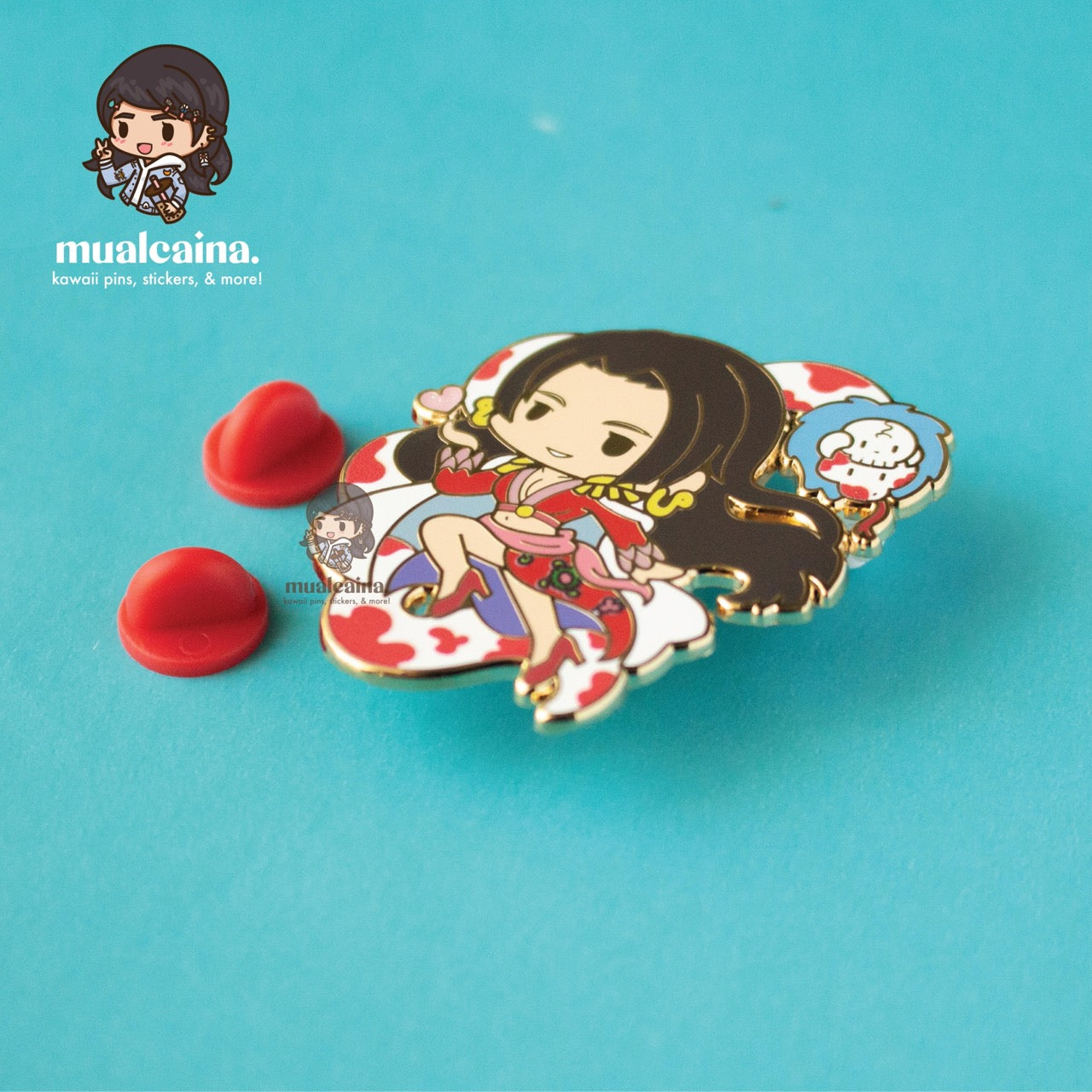 [B-GRADE SALE, Flawed] Anime Chibi Pirates Enamel Pins V2 [FINAL SALE]
